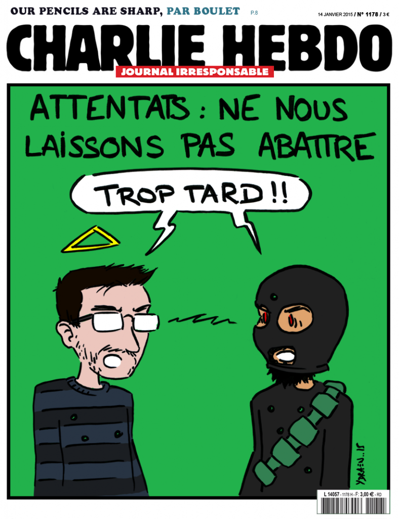 Charlie Hebdo - Tout est pardonné.
